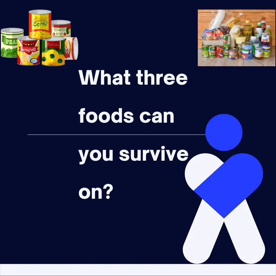 What three foods can you survive on? Featured